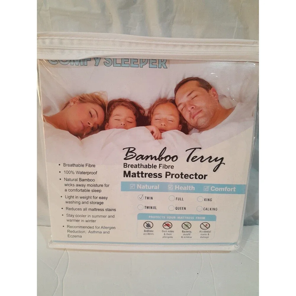 Mattress Protector, Twin Size Lot of 2 NEW